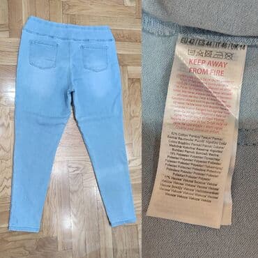 Cotton, Regular rise, Skinny — 1