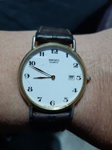 srebrno lance cena: Sat Seiko kvarc ispravan,ovo je jedan seiko iz godine 1990,lep — 1