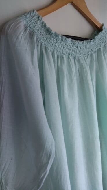mokasine novi sad: L (EU 40), Cotton, Single-colored, color - Turquoise — 3