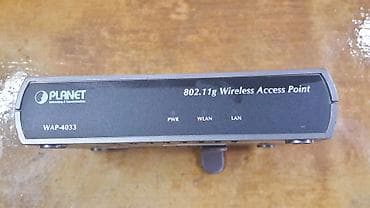 Planet Wireless AP WAP-4033 Standardi: IEEE 802.11g/802.11b