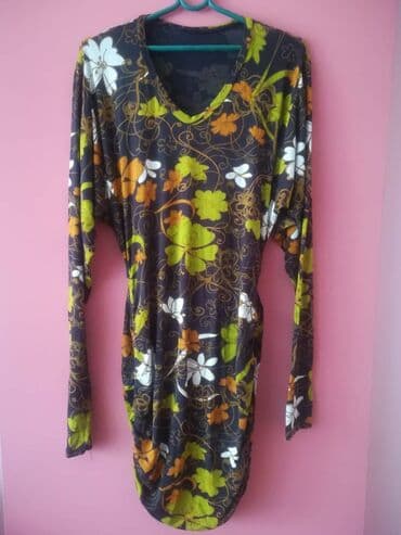 Women's Clothing: Šivena haljina od jako prijatne pamučne viskoze floralnih motiva. Ima — 4