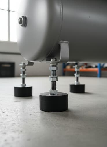 Gumeni podmetači, nosači i vibroizolatori Gumeno-metalni