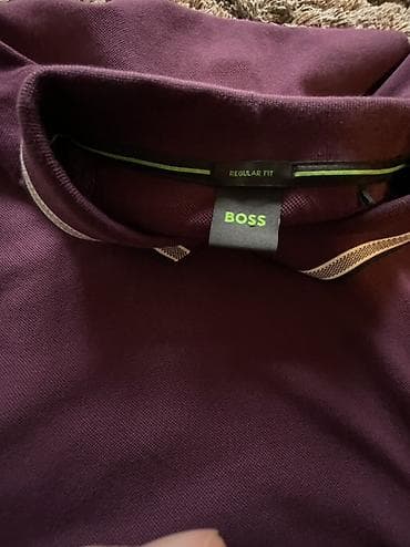 icon majica: Men's T-shirt Boss, bоја - Bordo — 3