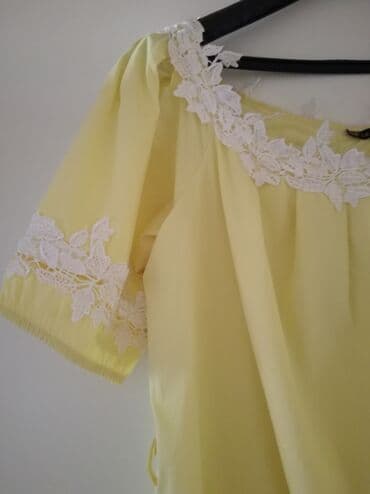 how to use iqos 2.4: A-Dress XL (EU 42), color - Yellow, Short sleeves — 3