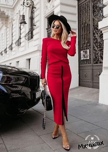 bluze hm: 🔥komplet – bluza i midi suknja
✅1900 din — 5