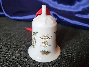dekor ideale: Porcelansko zvono novo 1985godina.Hutschenreuther Nemacka. Zvono — 10