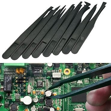 hronograf za oruzje: Komplet plasticnih pinceta za elektronicare — 1