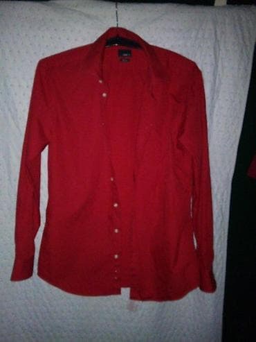 muske teksas kosulje prodaja: Košulja bоја - Crvena — 1