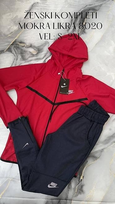 nike rs: Ženski sportski kompleti – mokra likra 80/20, veličine S–2XL. Opis: - — 4