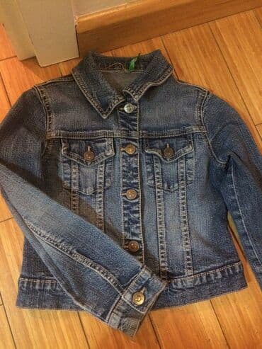 aktivni ves za devojcice: Benetton, Denim jacket, 110-116 — 1