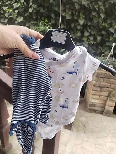 deichmann akcija 2 1: Lot odeće za bebe dečake, veličina 68. Sadržaj: - Više bodija kratkih — 4