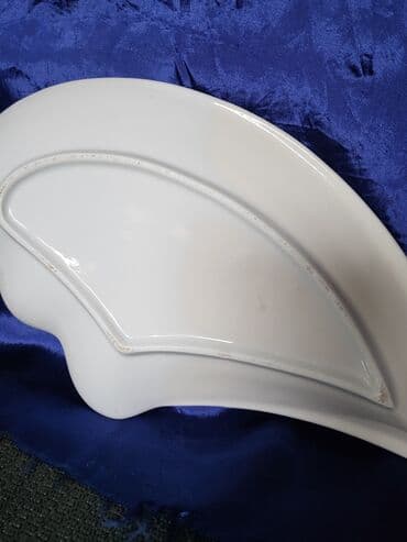 porcelanske solje za caj: Tanjir vintaz za serviranja,posluzenja porcelanski. Tanjir je bez — 11