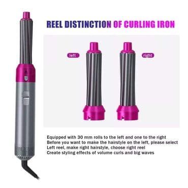 multifunkcionalna torba: 2950din Stajler za kosu 5 u 1 Višenamenski uređaj za oblikovanje kose — 5