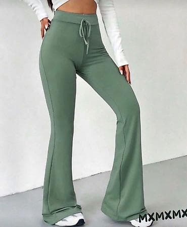 nike trail helanke: Ženske pantalone sa visokim strukom i zvonastim nogavicama Pantalone — 5
