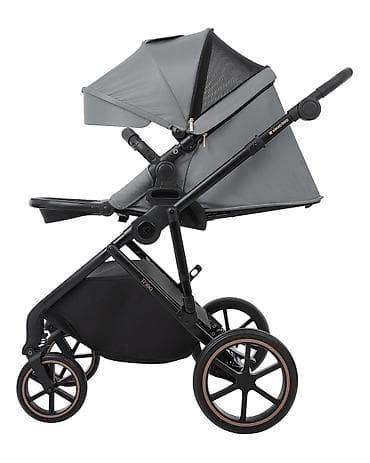 buster sediste za decu: KIKKA BOO Kolica THEA grey set 2u1 sa tvrdom korpom (SKU: KKB2) Kikka — 10