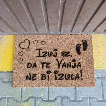 polovni tepisi iz uvoza ниш: Izuj se da te. NE BI IZULA OTIRAC PO VASOJ ZELJI DIMENZIJE — 4