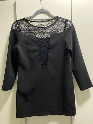 Maison Scotch S, color - Black, Cocktail, Other sleeves — 3