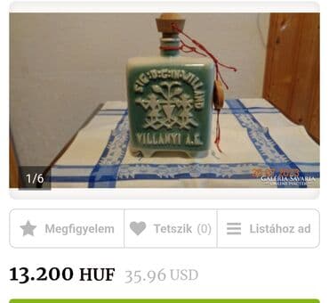 Čaše: Cutura nova Zsolnay Madjarska 1920g+. Cutura perfektna — 11
