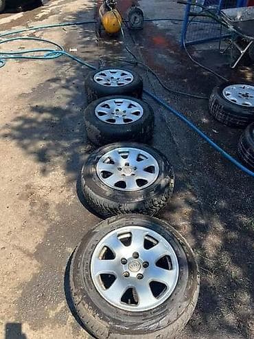 Ostali auto-delovi: ALUMINIJUMSKE FELNE 15 5 X 112 | Alu felne R15, 5x112, stanje — 1