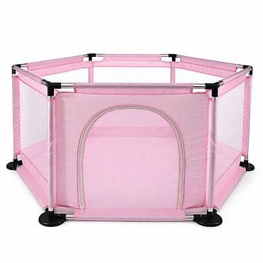 pult za bebe: Prenosiva ogradica za decu 615 ROZE – šifra proizvoda: 615ROZE-90 — 1
