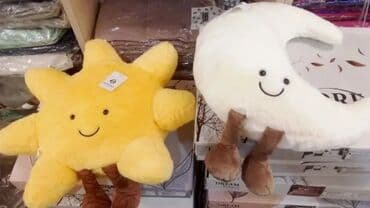 lidl voz igracka: Plisani Jastuci za Decu NOVO Sunce i Polumesec AKCIJA Cene nisu — 6