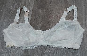 Čipkani brushalter – elegantan, u nežnoj krem/beloj boji. - Košarice