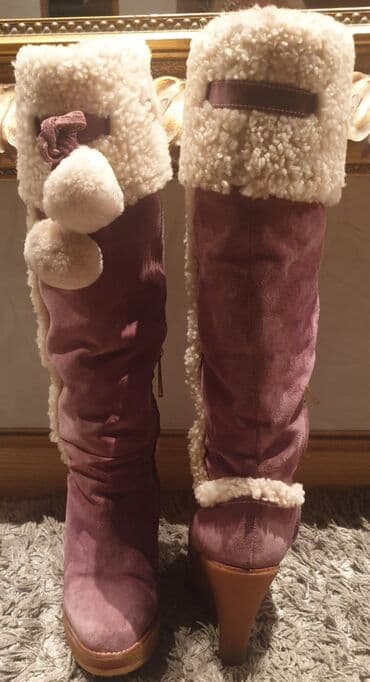 oksfordice sa platformom: High boots, 38.5 — 3