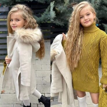 Novo 🤍💚🤍 Kaput, pojas, trikotažna haljinica, trikotažna tašnica i