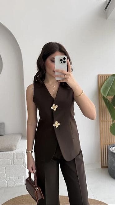 o bag torba: ✨Ženski dvodelni komplet – prsluk bez rukava i ravne pantalone ✅3200 — 4