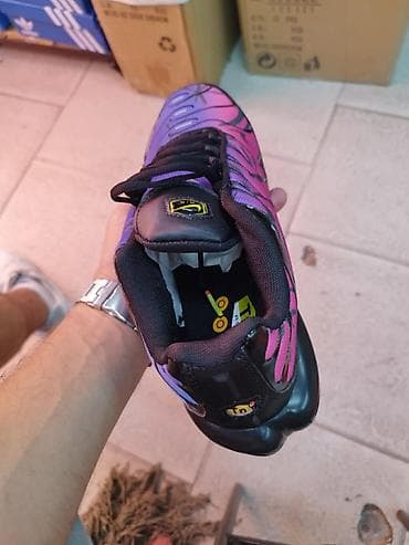 tn plave: Nike air max tn patike plavo ljubičaste A klasa NOVO Novo Brojevi 41 — 2