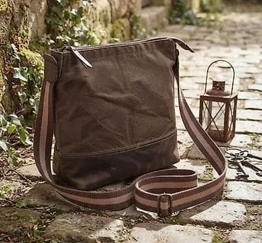 tasne doca: Torba preko ramena od voskiranog platna - Materijal: izdržljivo — 1