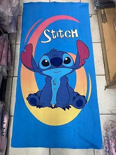 stitch cebe sa kapuljacom: Dečiji peškiri sa omiljenim crtanim junacima 140x70cm - Motivi: Paw — 7