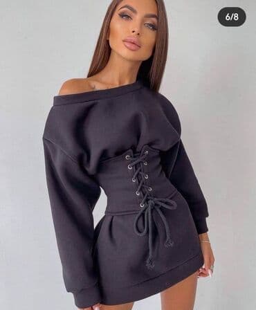 haljine rebrasti pamuk: 1800 pamuk — 6