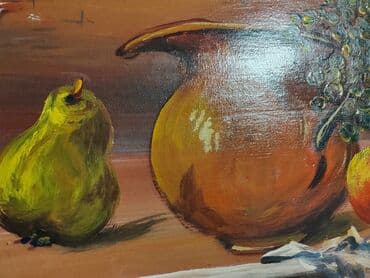 deda mraz od vunice: Painting, Used — 1