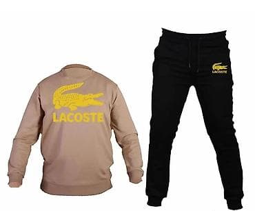 Women's Footwear: Men's Sweatsuit Lacoste, color - Black — 3