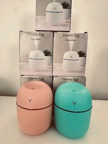 Colorful Egg – mini ovlaživač vazduha - Kompaktan, jajoliki dizajn sa