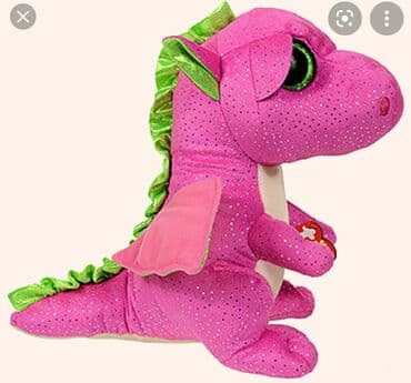 leteci zmaj igracka: TY BEANIE BOOS zmaj - dragon original plisana igracka Darla. Ogromna — 1