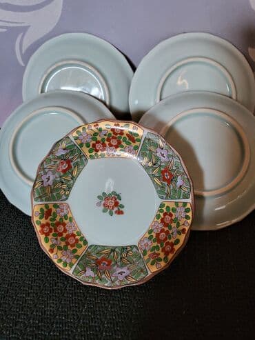 Kuhinjski setovi: Cinijice nove porcelanske,vintaz,rucno oslikane pa glazirane — 7