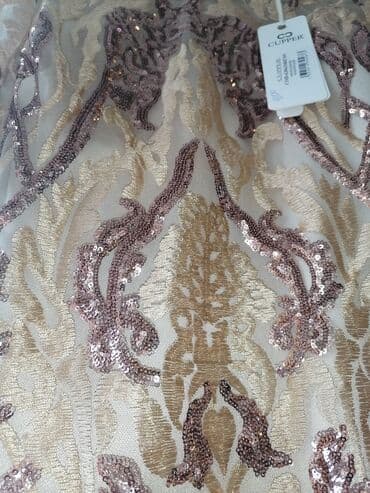 haljine ralph lauren: 3XL, bоја - Bež, Večernji, maturski, Kratkih rukava — 4