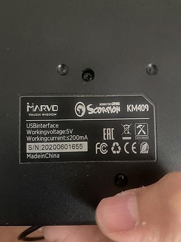 second hand electronics: Gaming set: Scorpion tastatura + GX Gaming slušalice+Gaming mis — 6