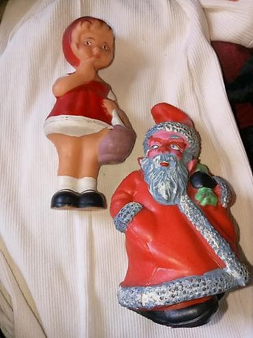 brada za deda mraza prodaja: Kolekcija figurica – Štrumpfovi + dve vintage gumene figurice - — 2