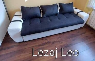 forma ideale trosedi na razvlacenje: Lezaj Leo Izrada u boji po zelji Razvlaci se Ima sanduk za posteljinu — 1