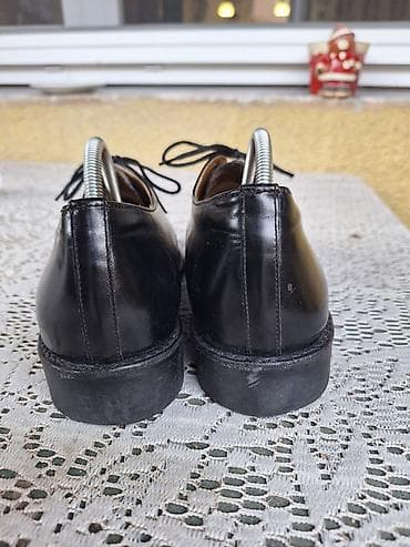 patike 38: Muške kožne cipele – broj 41 - Dužina gazišta: 27 cm - Spoljašnjost — 3