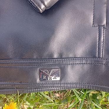 Duksevi: Muška kožna jakna REA – model Reportage - Klasičan kroj sa kragnom i — 2