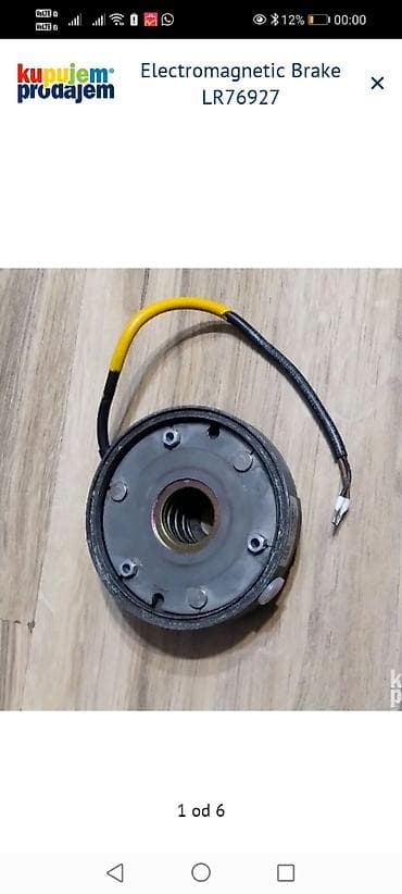 Sekire: Elektromagnetna kočnica – LR76927 - Tip: elektromagnetna (DC) kočnica — 1