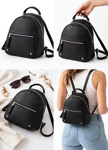 desigual rančevi: Crni ženski ranac – kompaktan i praktičan svakodnevni model. - — 3