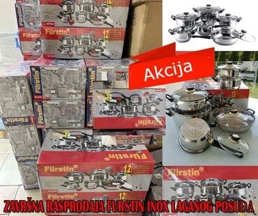 metalac lonci akcija: Šerpe u setu Furstin 12FBW AKCIJA Cena 4.800 dinara+Ptt 360 dinara — 1