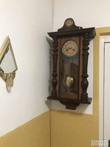 komono satovi: Original Jungans zidni sat Sa strane stakleni prozori. Originalni — 1