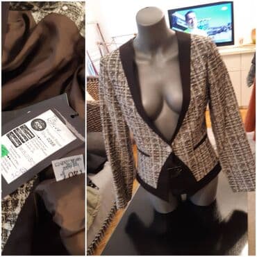 Men's Footwear: Elegantni ženski blejzer TIB Stil, model 0286. - Veličina: 40 - — 5