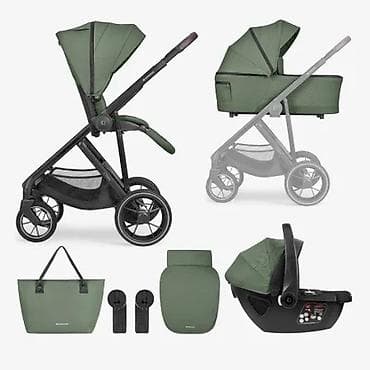 Kolica za bebe: Kikkaboo Chiara 3in1 set sa i-Size autosedištem i tvrdim nosiljkom – — 2